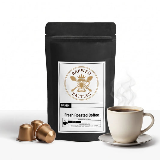 12 Pack Coffee Pods | Single Serve Coffee Capsules | Original Roast Premium Blend | Oxygen Sealed Fresh | Try Specialty Pod Coffee — Brewed Battles Keurig Compatible