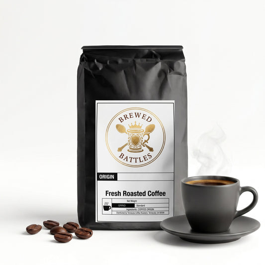 Mocha Coffee | All Natural Chocolate Flavored | Medium Roast Single Origin Arabica | Rich Chocolate Decadence — Warm-Applied Specialty Grade | Brewed Battles Coffee