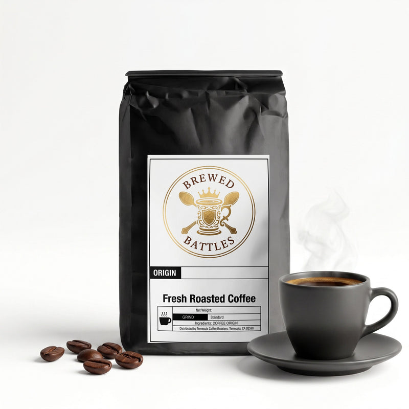 Mocha Coffee | All Natural Chocolate Flavored | Medium Roast Single Origin Arabica | Rich Chocolate Decadence — Warm-Applied Specialty Grade | Brewed Battles Coffee