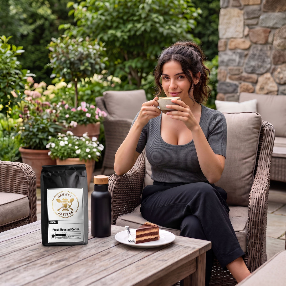 Natural Cinnamon Hazelnut Flavored Medium Roast Coffee | Specialty Single-Origin Small-Batch Gourmet Beans