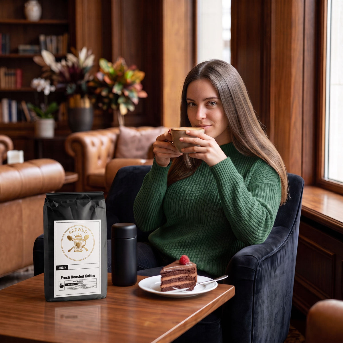 Natural Mexican Chocolate Flavored Medium Roast Coffee Beans | Specialty Single-Origin Small-Batch Spiced Gourmet Coffee