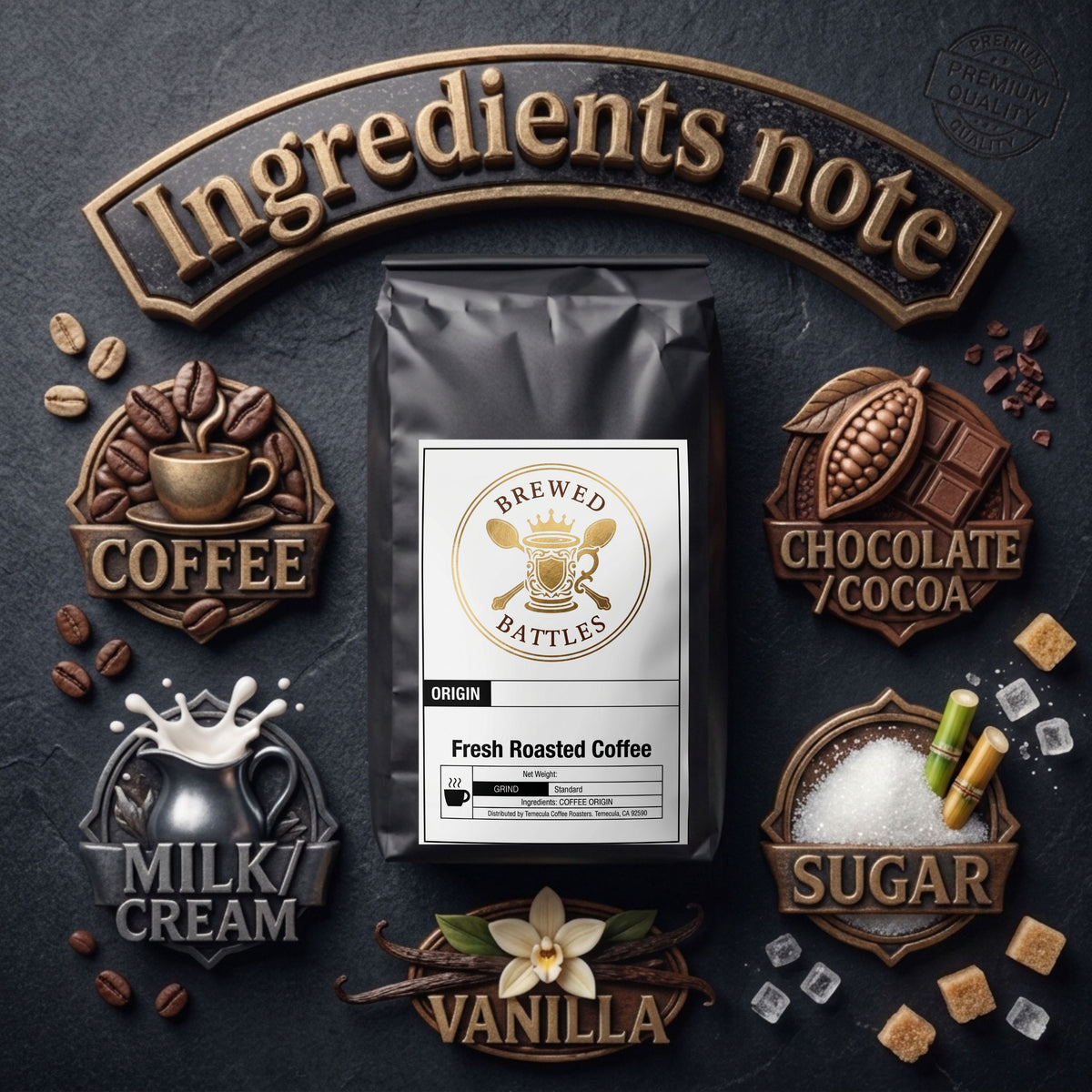 Natural Chocolate Hazelnut Flavored Medium Roast Coffee Beans | Premium Specialty Single-Origin Small-Batch Gourmet Coffee