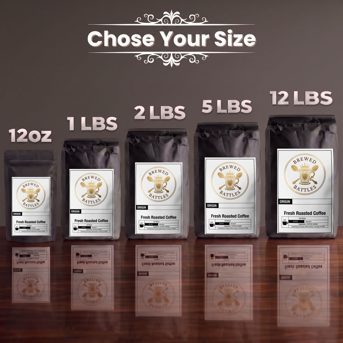 Pumpkin Spice Coffee | All Natural Flavored | Year Round | Pumpkin, Cinnamon & Nutmeg — Medium Roast Single Origin Specialty Grade | Brewed Battles Coffee