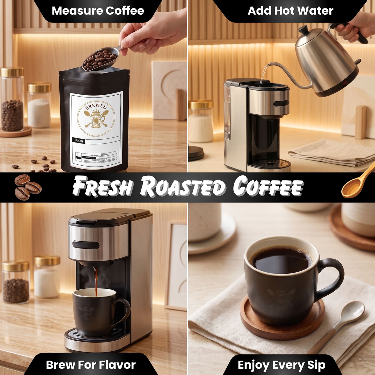 Natural Mexican Chocolate Flavored Medium Roast Coffee Beans | Specialty Single-Origin Small-Batch Spiced Gourmet Coffee