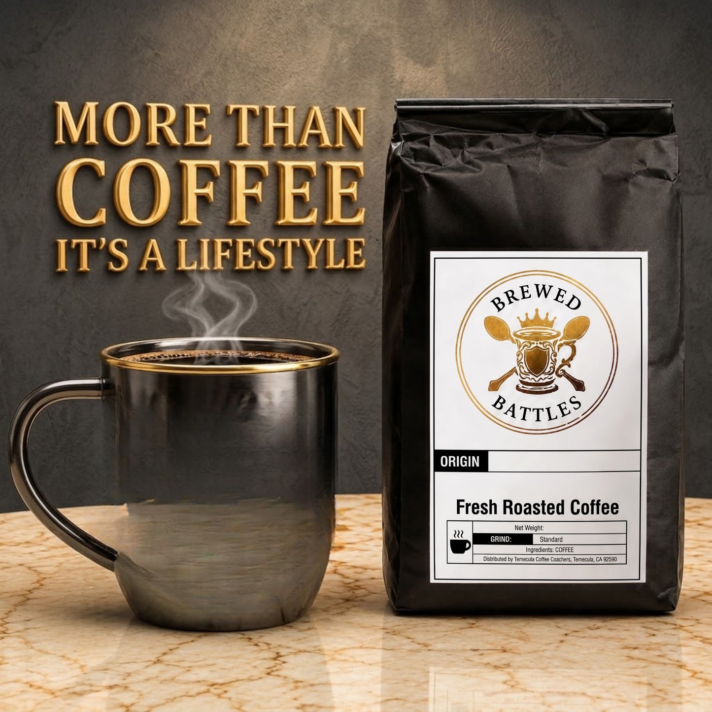 Blonde Roast Coffee | Light Roast Sweet Espresso Blend | Central America & Africa | Naturally Sweet, Bright & Smooth — Specialty Grade Blonde Coffee | Brewed Battles