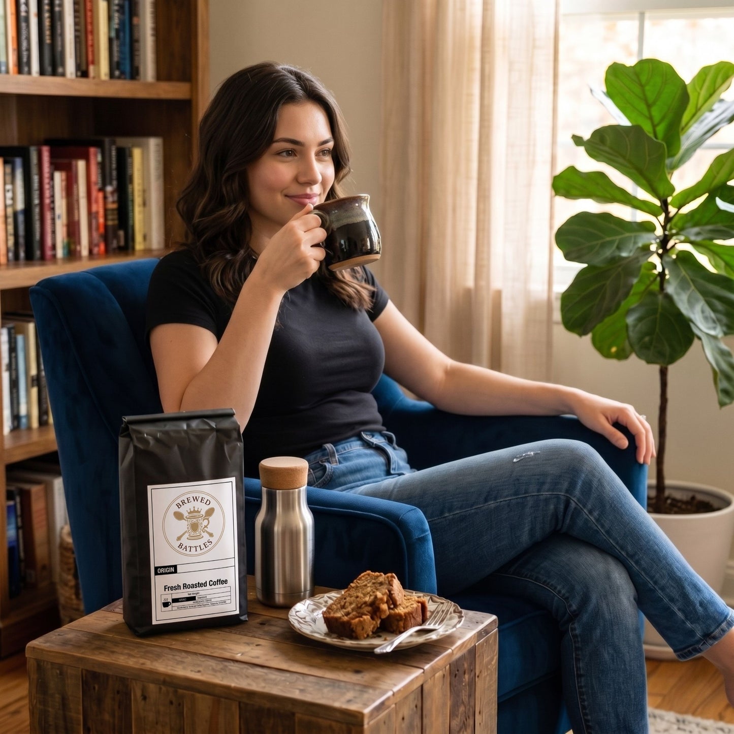 Bali Coffee Pods | Fresh Roasted Kintamani Single Origin | Medium Dark Roast | Dark Chocolate & Molasses | Compostable Coffee Capsules | Brewed Battles