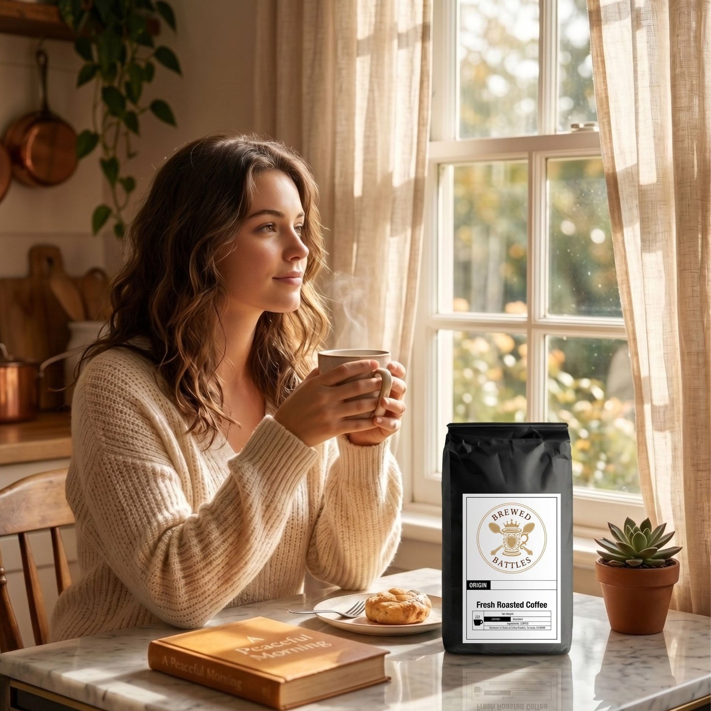 Sumatra Dark Roast Coffee Beans | Fresh Roasted Single Origin |  Dark Chocolate & Earthy Notes | Wet-Hulled Giling Basah |  Brewed Battles Coffee