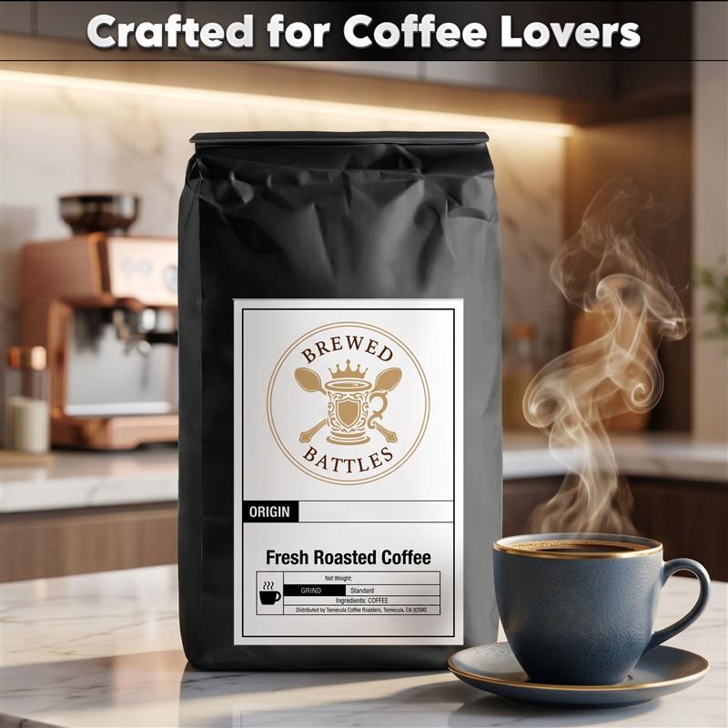 Honduras Medium Dark Roast Coffee Beans | Fresh Roasted Single Origin | Marcala La Paz | Caramel, Spice & Brown Sugar — Brewed Battles Coffee