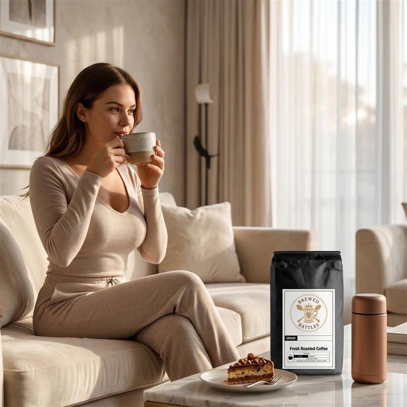 Honduras Medium Dark Roast Coffee Beans | Fresh Roasted Single Origin | Marcala La Paz | Caramel, Spice & Brown Sugar — Brewed Battles Coffee