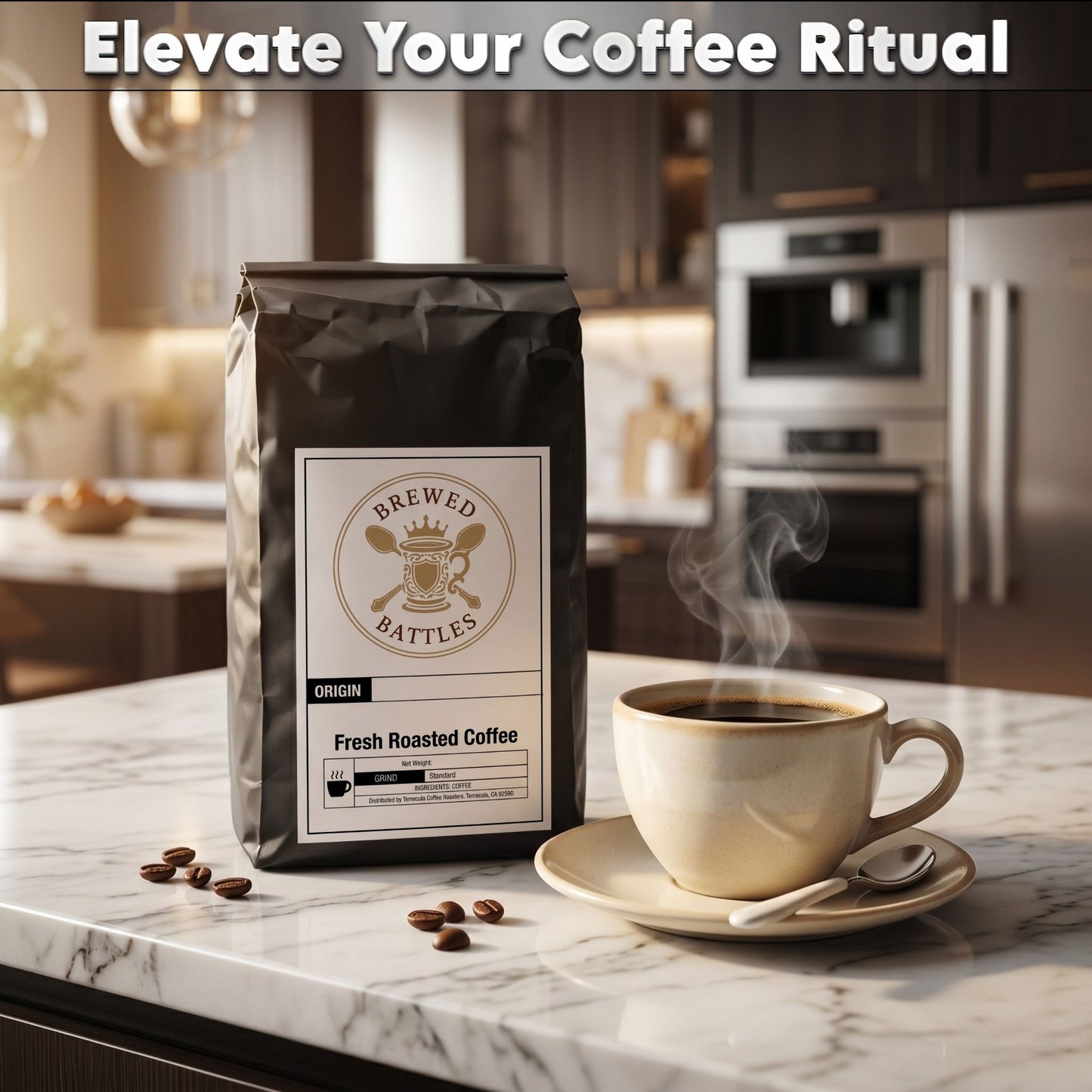 Ethiopia Natural Sidama Medium Light Roast Coffee Beans | Fresh Roasted Single Origin | Heirloom | Milk Chocolate, Fruity & Caramel — Brewed Battles Coffee