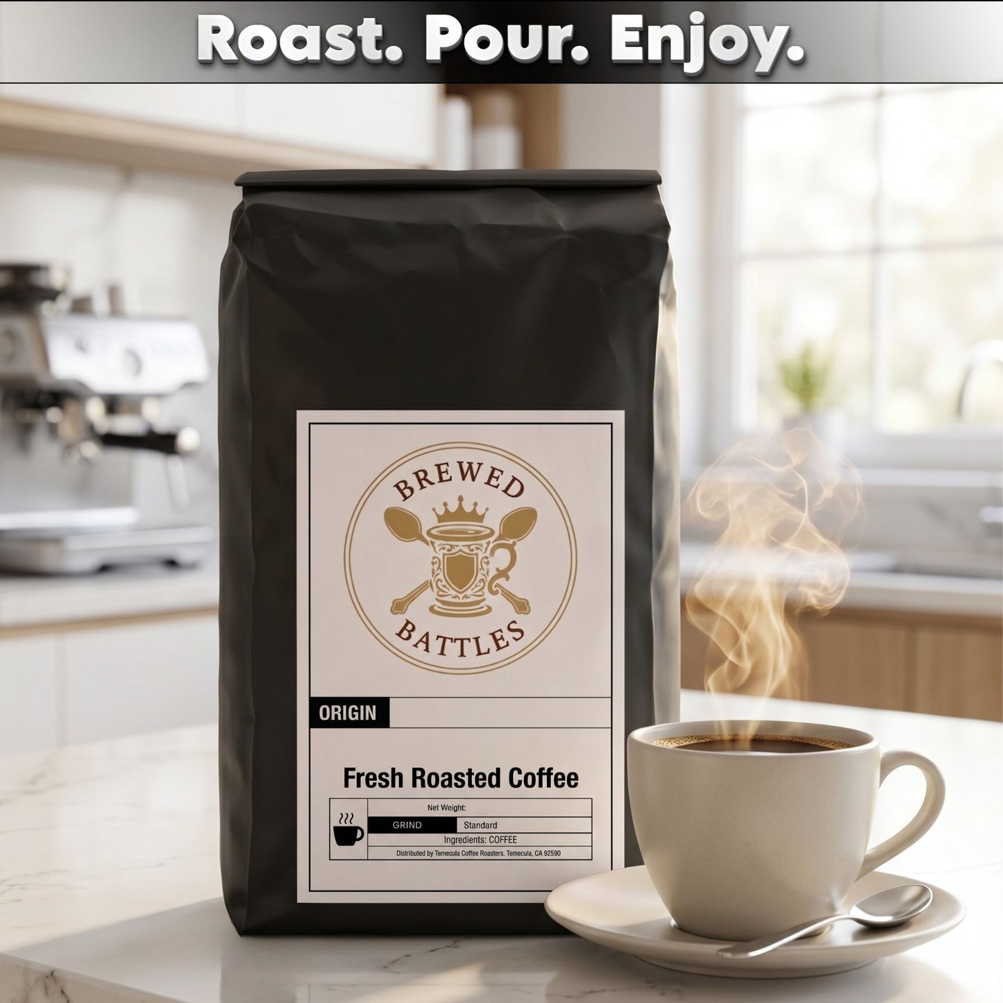 Costa Rica Medium Roast Coffee Beans | Fresh Roasted Single Origin | Alajuela | Sweet Apple, Raisin & Honey — Brewed Battles Coffee