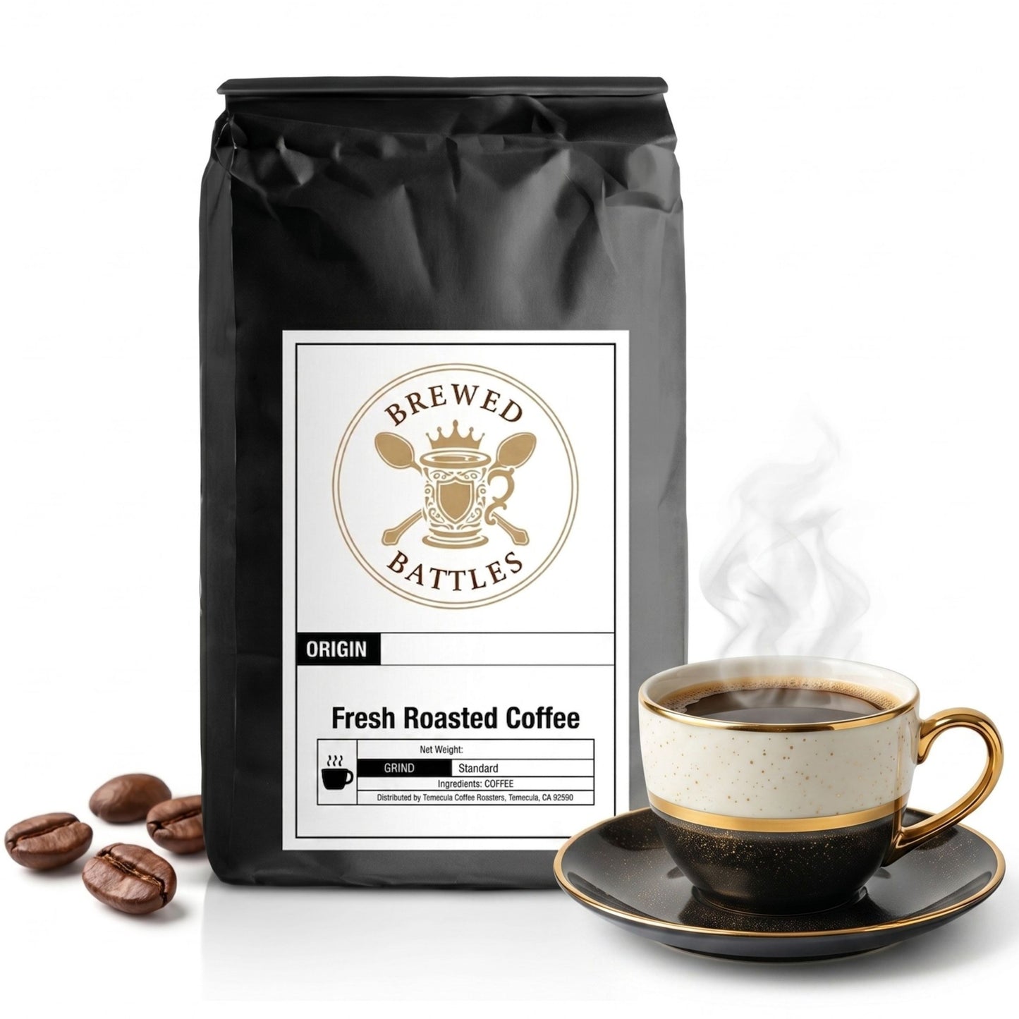 Colombia Medium Roast Coffee Beans | Fresh Roasted Single Origin | Medellín Antioquia | Dried Orange, Berry & Chocolate — Brewed Battles Coffee
