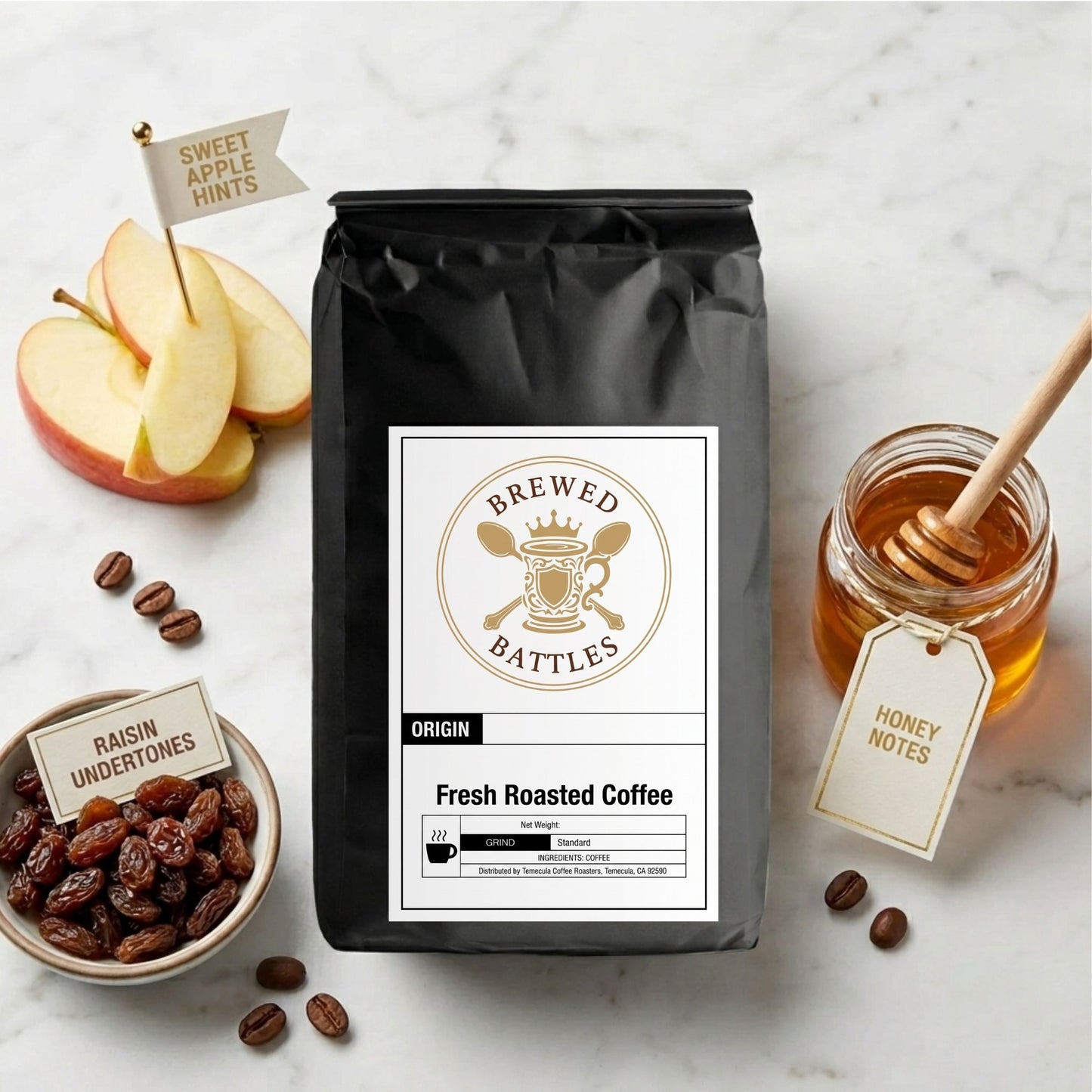 Colombia Medium Roast Coffee Beans | Fresh Roasted Single Origin | Medellín Antioquia | Dried Orange, Berry & Chocolate — Brewed Battles Coffee