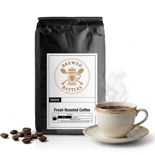 Brazil Santos Coffee – Medium Roast | Smooth, Elegant Cup with Rich Cocoa Notes | Fazenda Santa Barbara | Medium Roast Whole Bean Coffee