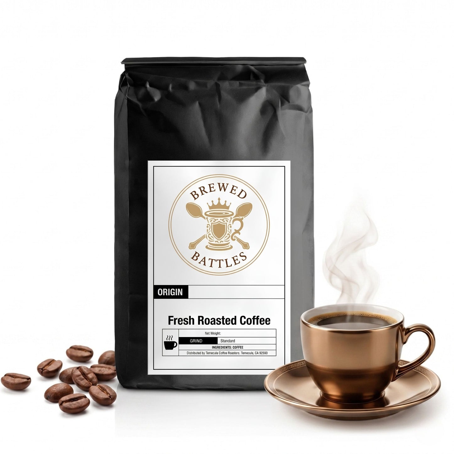 Coffee with Mushrooms – Medium Roast | Lion's Mane, Cordyceps & Reishi