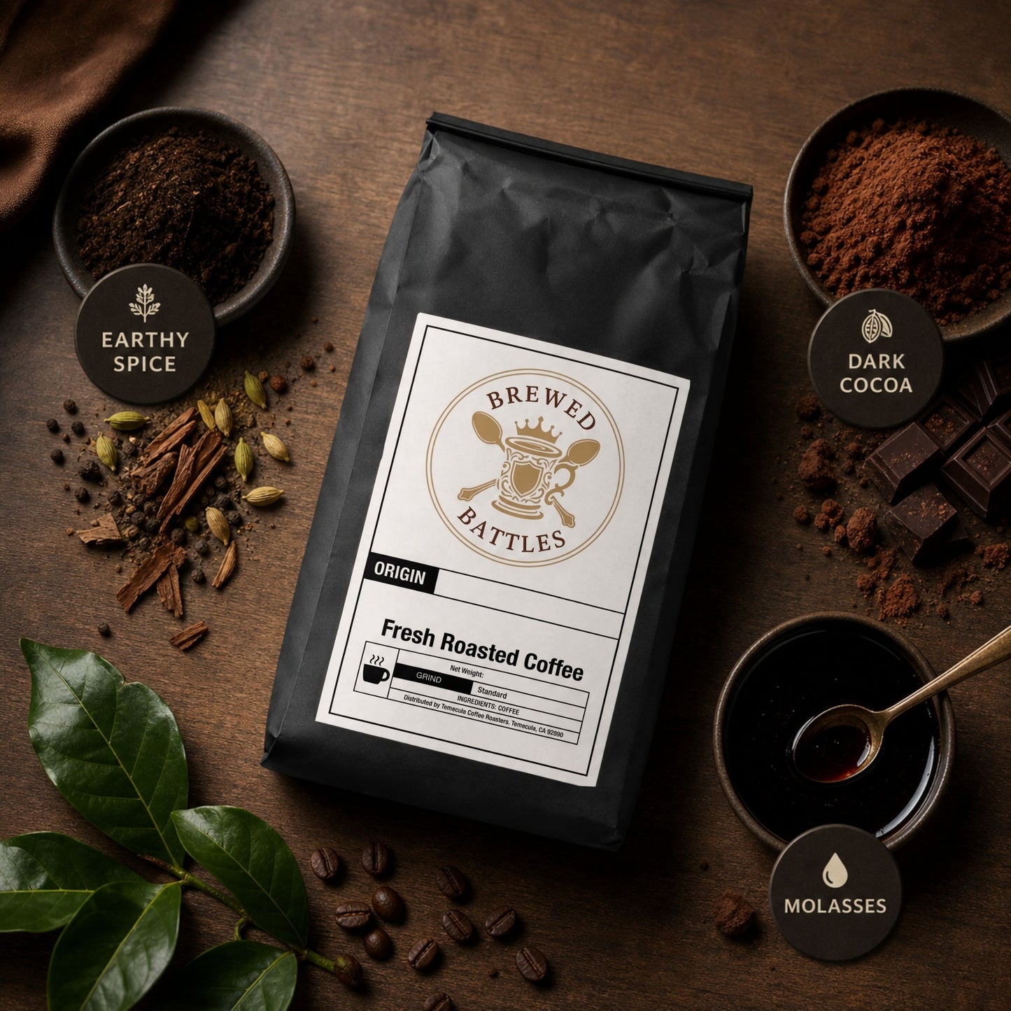 Kopi Safari Coffee Blend | Premium Post-Roast Blend | Bright, Lively & Grounding — Bold Specialty Coffee | Brewed Battles Coffee