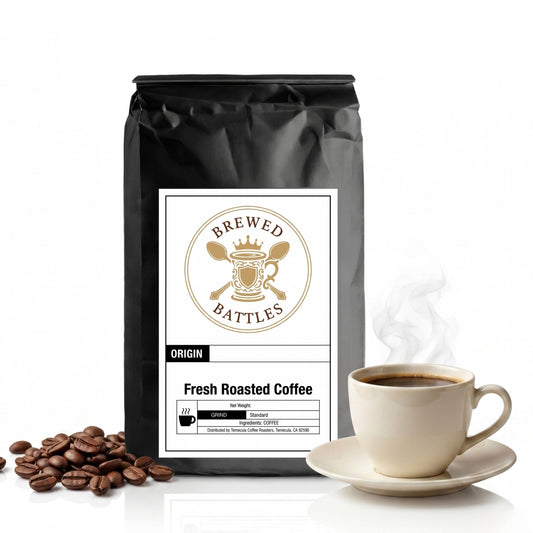 Max Caf High Caffeine Coffee Blend | Tanzania & India Robusta | Extra Strong Coffee | Bold, Rich & Powerful — Brewed Battles Max Caf