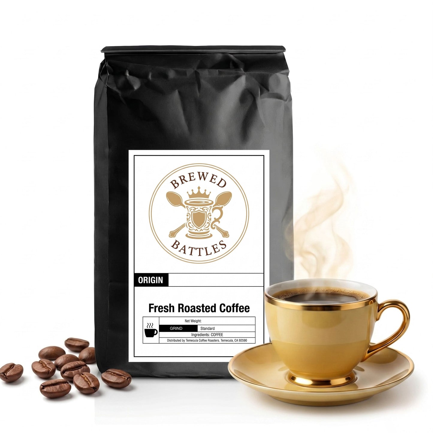Holiday Blend Coffee | Festive Brazil, Peru & India Three-Origin Blend | Warm, Rich & Celebratory — Seasonal Gift Coffee | Brewed Battles Coffee