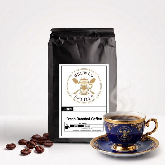 Breakfast Blend Coffee | Medium Roast with Extra Caffeine Robusta Boost | Smooth, Bright & Energizing Morning Coffee — Brewed Battles Breakfast Blend